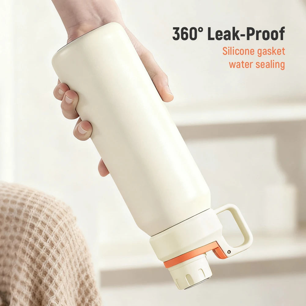 YATAI Custom 650ml Stainless Steel Sports Water Bottle  Double Wall Insulated Flask Travel Tumbler Coffee Mug Tea Cup Outdoor