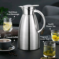 High Quality Travel Thermos Flask Stainless Steel Eco-Friendly Large Capacity Vacuum Insulated 12-24 Hours Thermal Performance