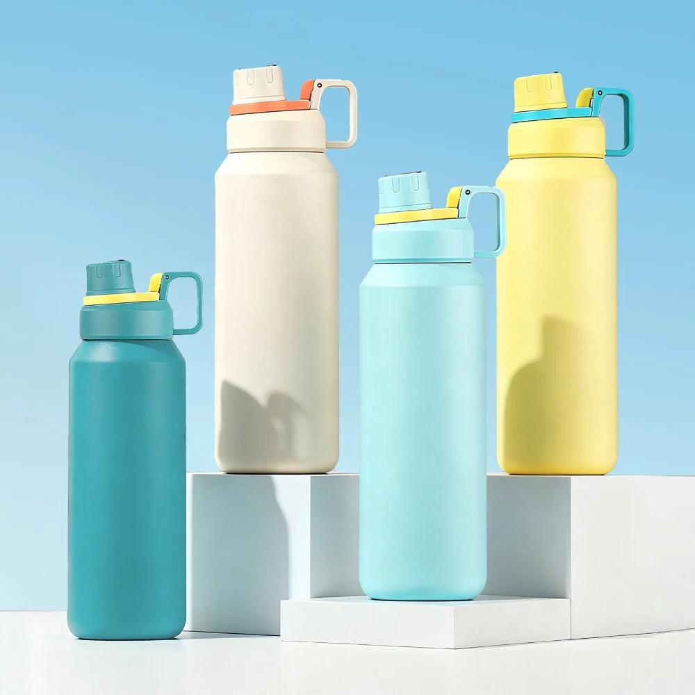 YATAI Custom 650ml Stainless Steel Sports Water Bottle  Double Wall Insulated Flask Travel Tumbler Coffee Mug Tea Cup Outdoor