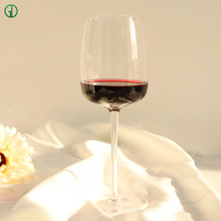 Factory Wholesale Goblet Red Wine Glasses Stem Glassware Luxury Wedding Wine Glasses Set Logo Custom