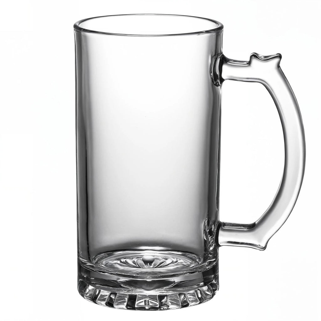 Spain In Stock 16oz Glass Beer Mugs Ready For Custom Heat Transfer Printed Logo And Pattern Design With High Quality Material