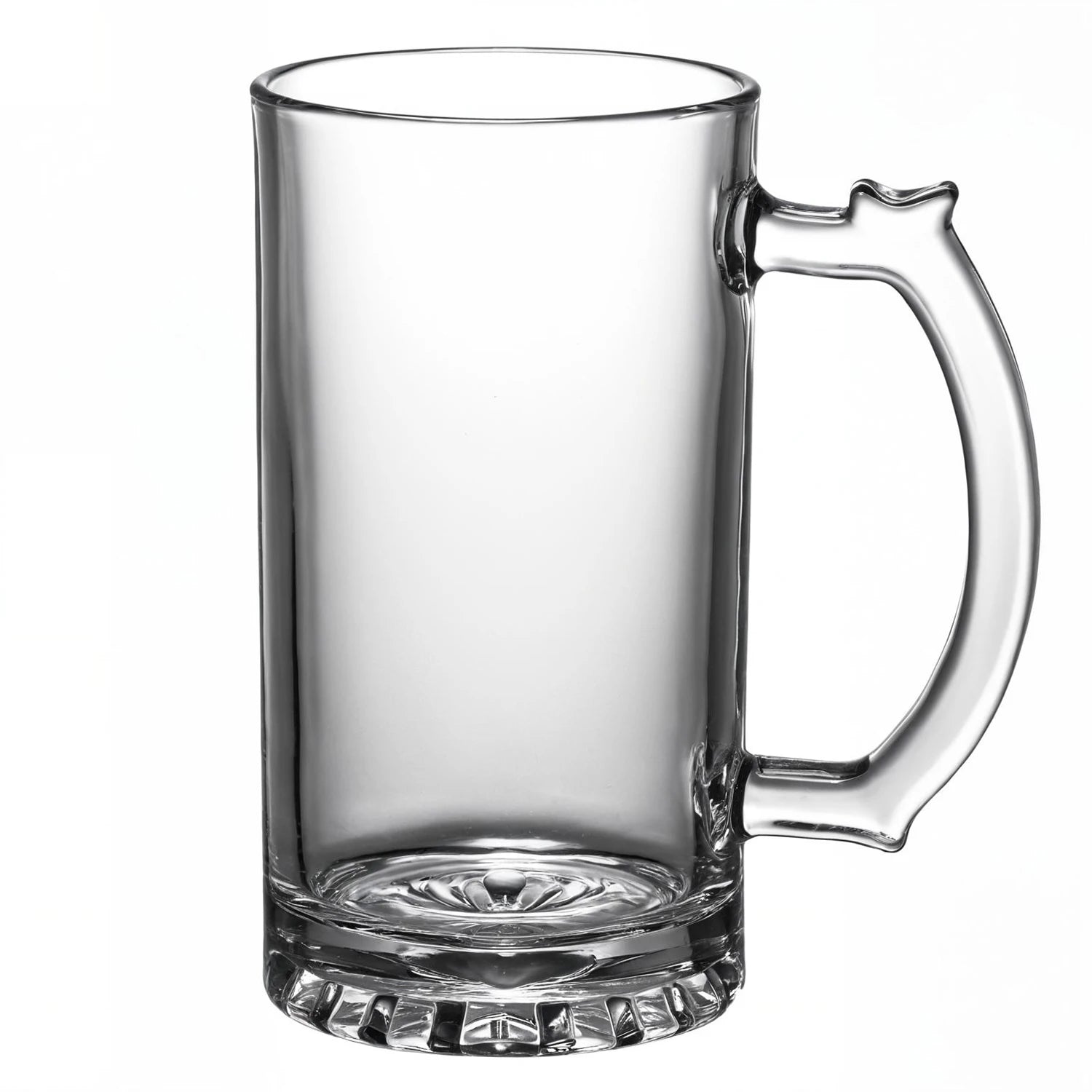Spain In Stock 16oz Glass Beer Mugs Ready For Custom Heat Transfer Printed Logo And Pattern Design With High Quality Material